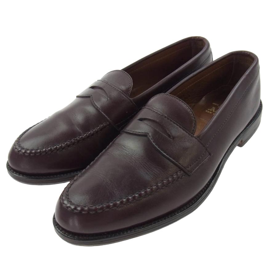 alden 984 バーガンディ US7 コインローファー