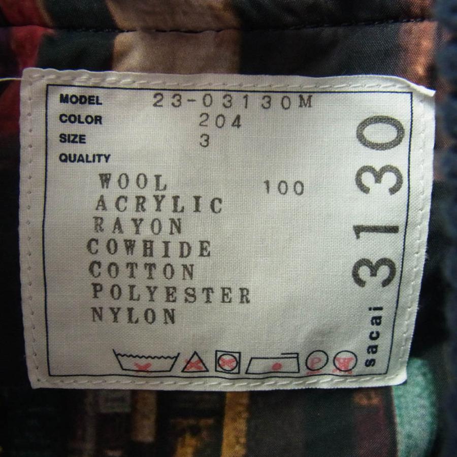 sacai Sacai サカイ 23AW 23-03130M INTERSTELLAR Blouson Sロゴ sacai Sacai サカイ 23AW 23-03130M INTERSTELLAR Blouson Sロゴ