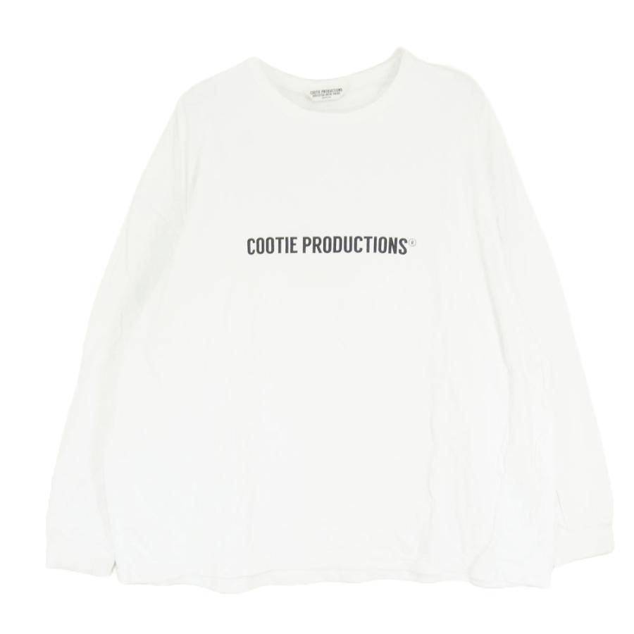 Coottie COOTIE クーティー Print L/S Tee ロゴ プリント ロング 