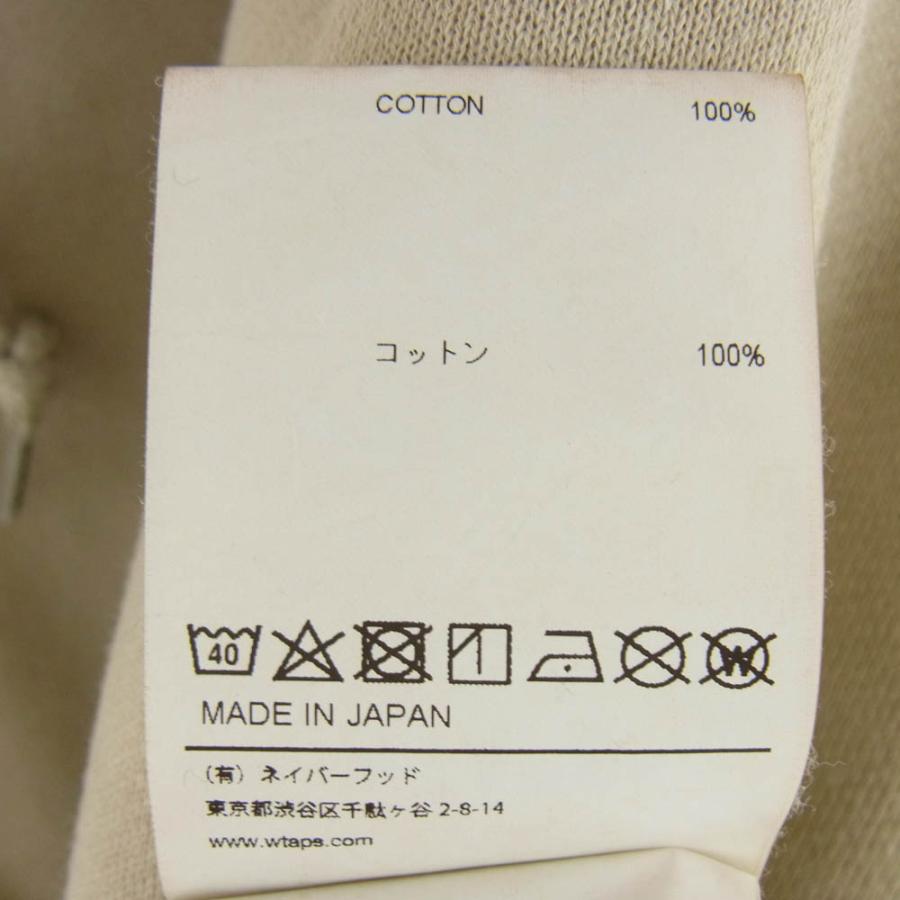 WTAPS ダブルタップス 212ATDT-CSM05 BLANK 01 HOODED コットン WTAPS ダブルタップス 212ATDT-CSM05 BLANK 01 HOODED コットン