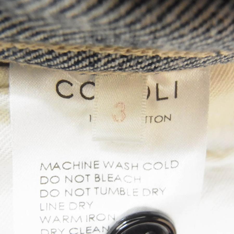 COMOLI コモリ 22SS V01-03001 ベルテッド デニムパンツ COMOLI コモリ 22SS V01-03001 ベルテッド デニムパンツ