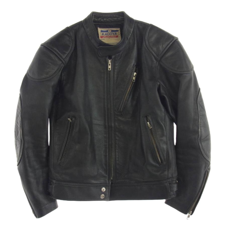 KADOYA カドヤ シングル ライダース バイカー レザー ジャケット