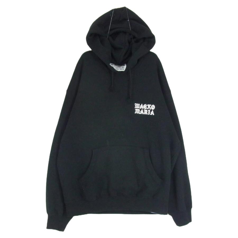 WACKO MARIA ワコマリア バック ロゴ刺繍 プルオーバーパーカー  