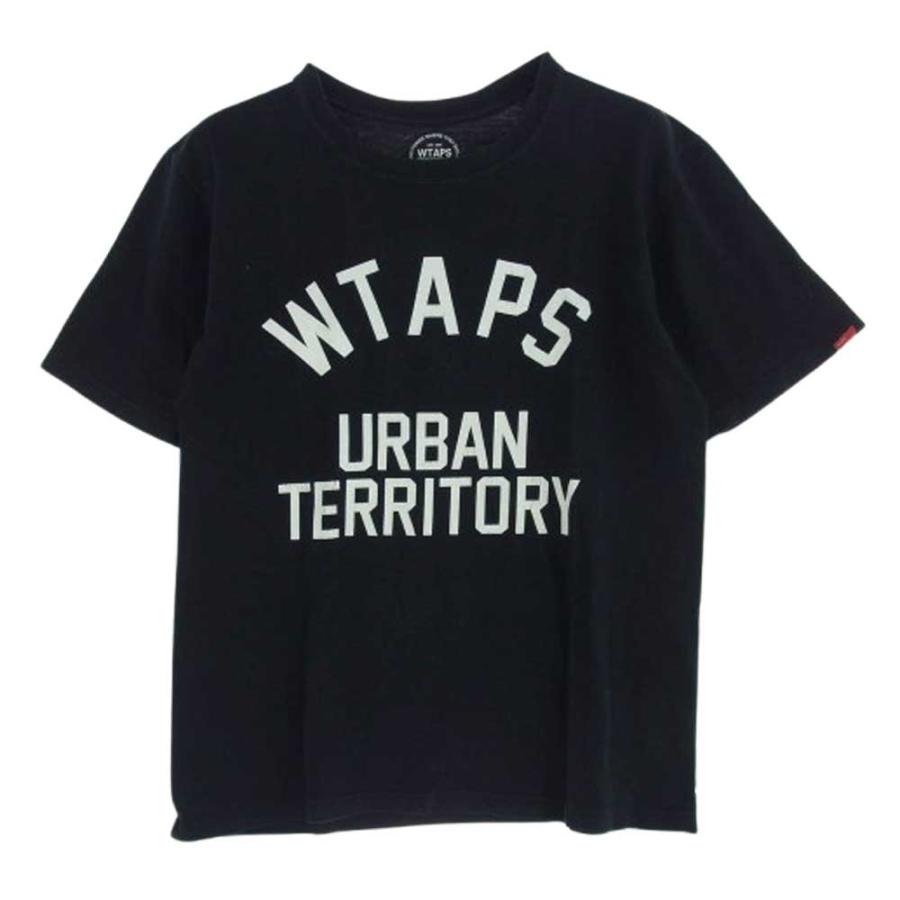 WTAPS ダブルタップス URBAN TERRITORY カレッジ ロゴ プリント 半袖 T 