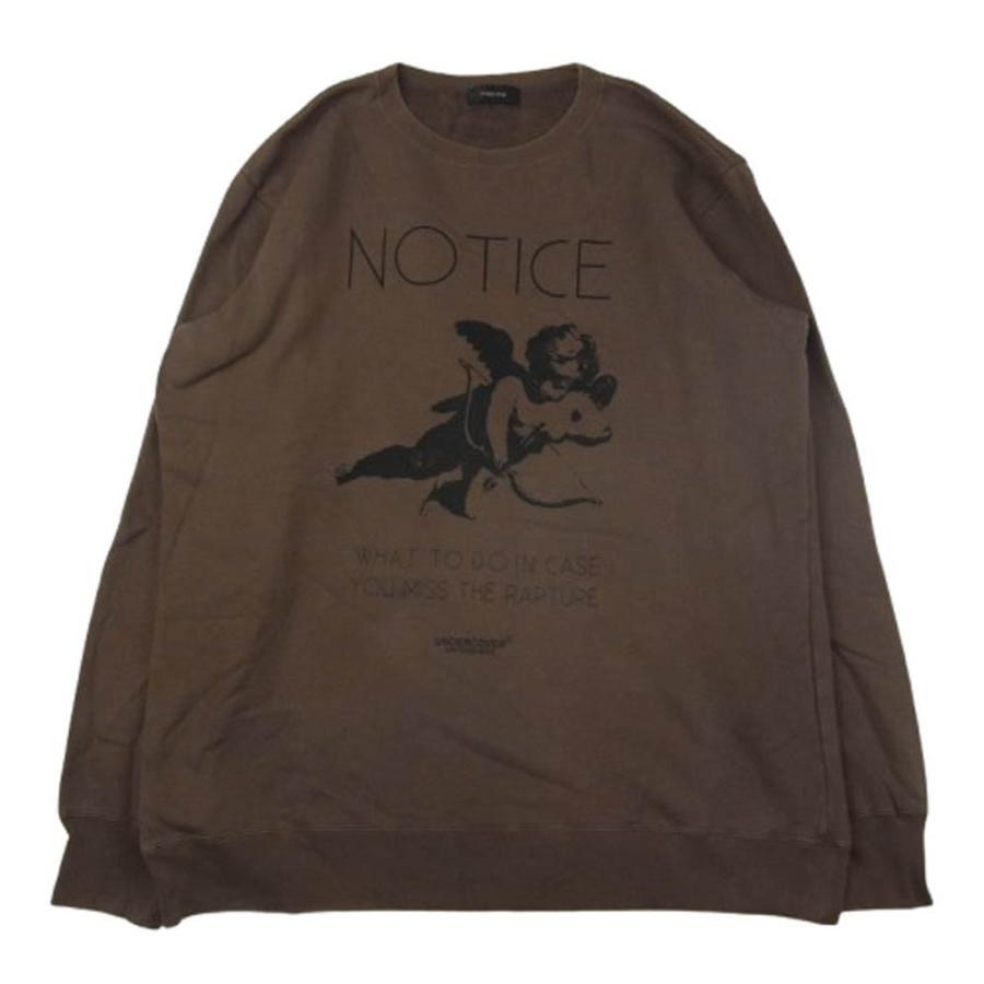 UNDERCOVER(アンダーカバー) 17AW ダメージ加工プリントスウェット