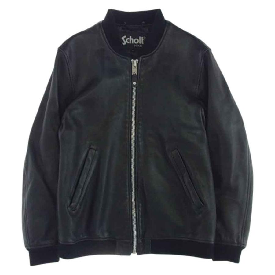 Schott N.Y.C schott ショット 3101061 MA-1 TYPE LEATHER JACKET 