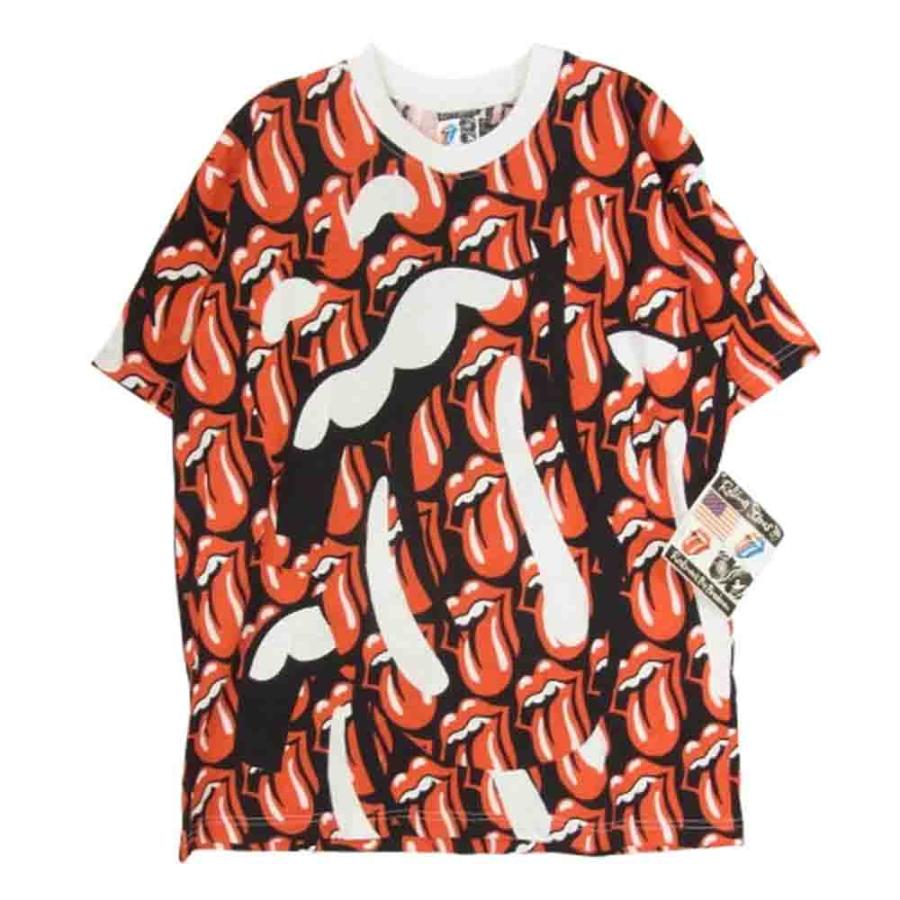 ローリングストーンズ レトロ リップ&タン バンドtシャツ バンT バンt