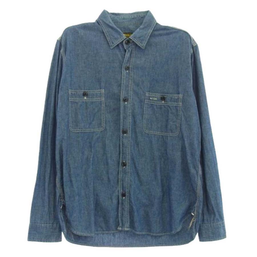 TENDERLOIN テンダーロイン T-CHAMBRAY SHT シャンブレー 長袖