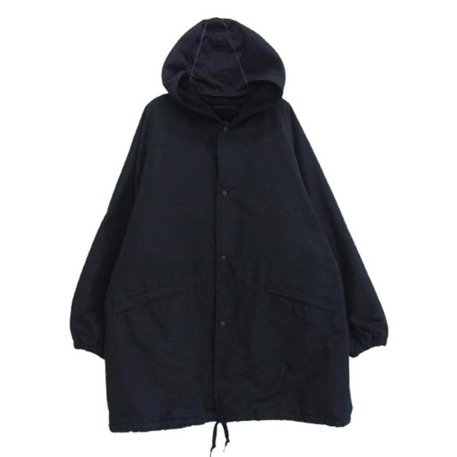 20AW comoli コットンシルクフーデッドサイズ3 S03-04003