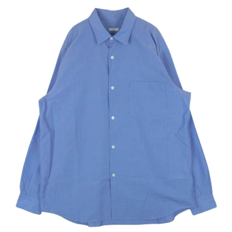 COMOLI コモリ シャツ サックスブルー COMOLI コモリシャツ SAX