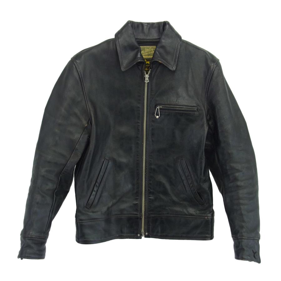 The REAL McCOY'S ザリアルマッコイズ 30s LEATHER SPORTS JACKET 茶芯