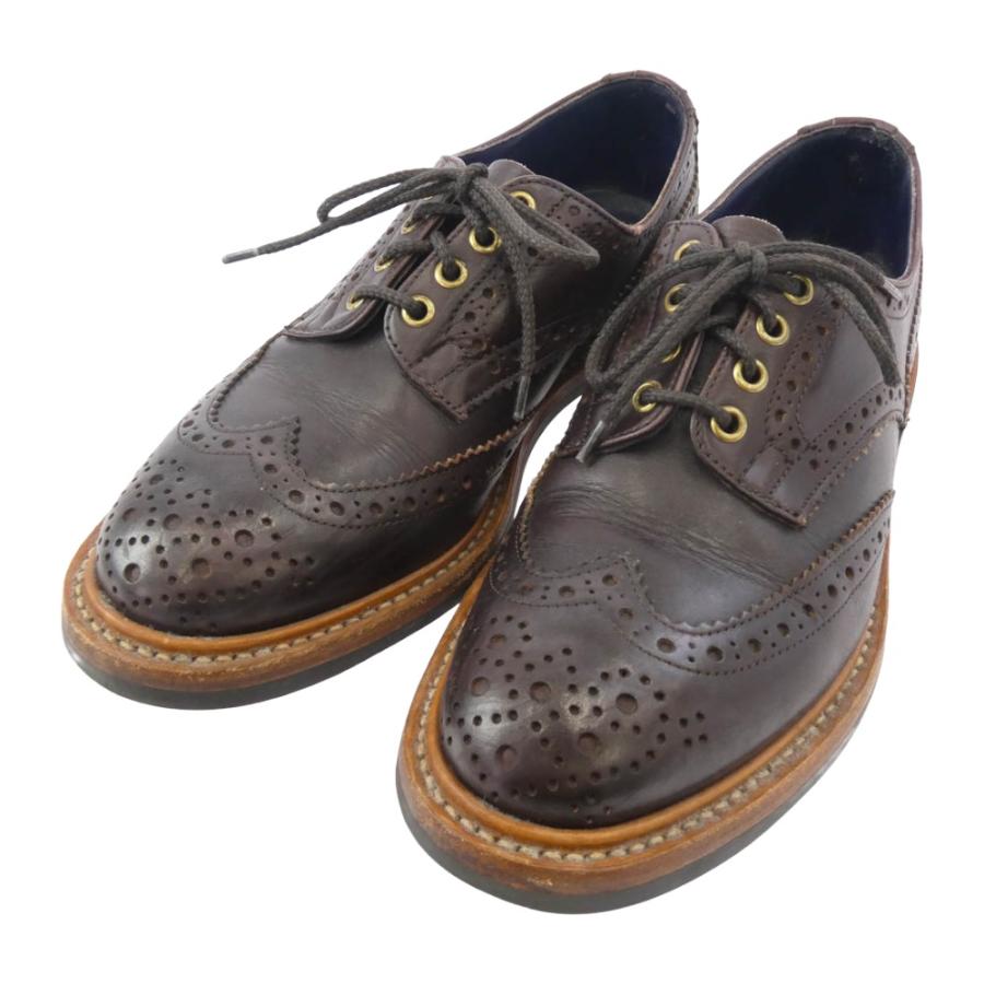 【美品】Tricker's トリッカーズ バートン ウィングチップ 23.0㎝ Tricker's（トリッカーズ） BOURTON バートン ウィングチップ シューズ