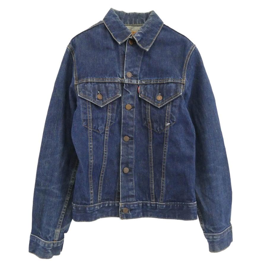 リーバイス　70505 BIG E 不均等V ボタン裏524 Levi's（リーバイス） 60s 70s 70505 BIG E ボタン裏刻印524 4th