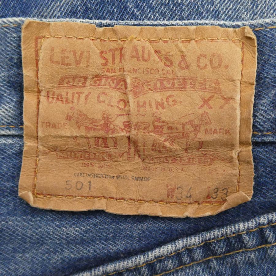 Levi's（リーバイス） 501 66後期 small e ボタン裏刻印6 デニム