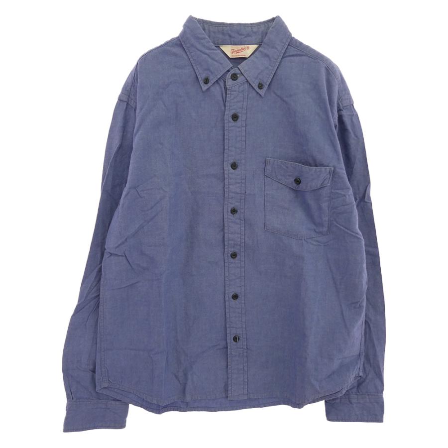 希少品！TENDERLOINテンダーロイン T-CHAMBRAY SHT ブルー TENDERLOIN（テンダーロイン） T-CHAMBLEY SHT BD ボタンダウン 長袖