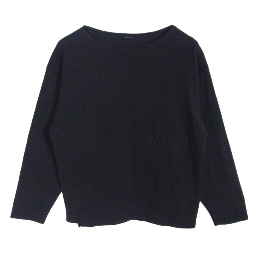 COMOLI コモリ 22SS V01-06001 和紙混 ウール ボートネック ニット