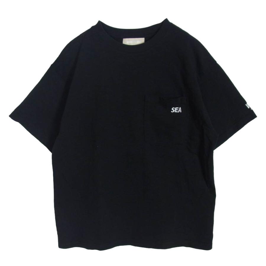 WIND AND SEA ウィンダンシー wds-o-ess-25-q4-cs-01 POCKET S/S TEE 