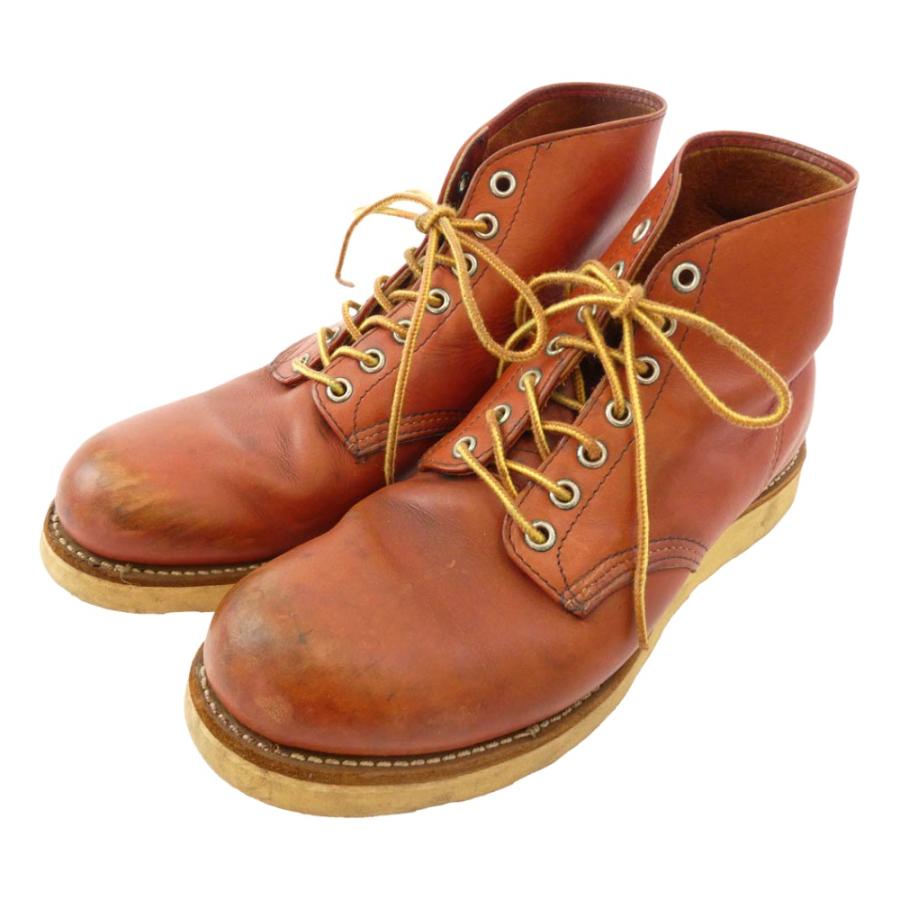 RED WING 8166 US4.5D プレーントゥ クラシックラウンド RED WING レッドウィング 8166 CLASSIC ROUND TOE 6INCH クラシック