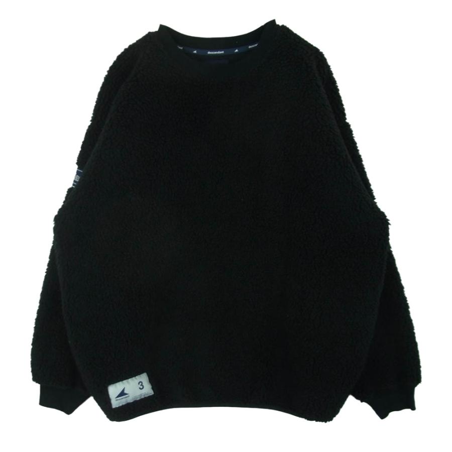 DESCENDANT ディセンダント 24AW 242ATDS-CSM14 HORIZON FLEECE CREW