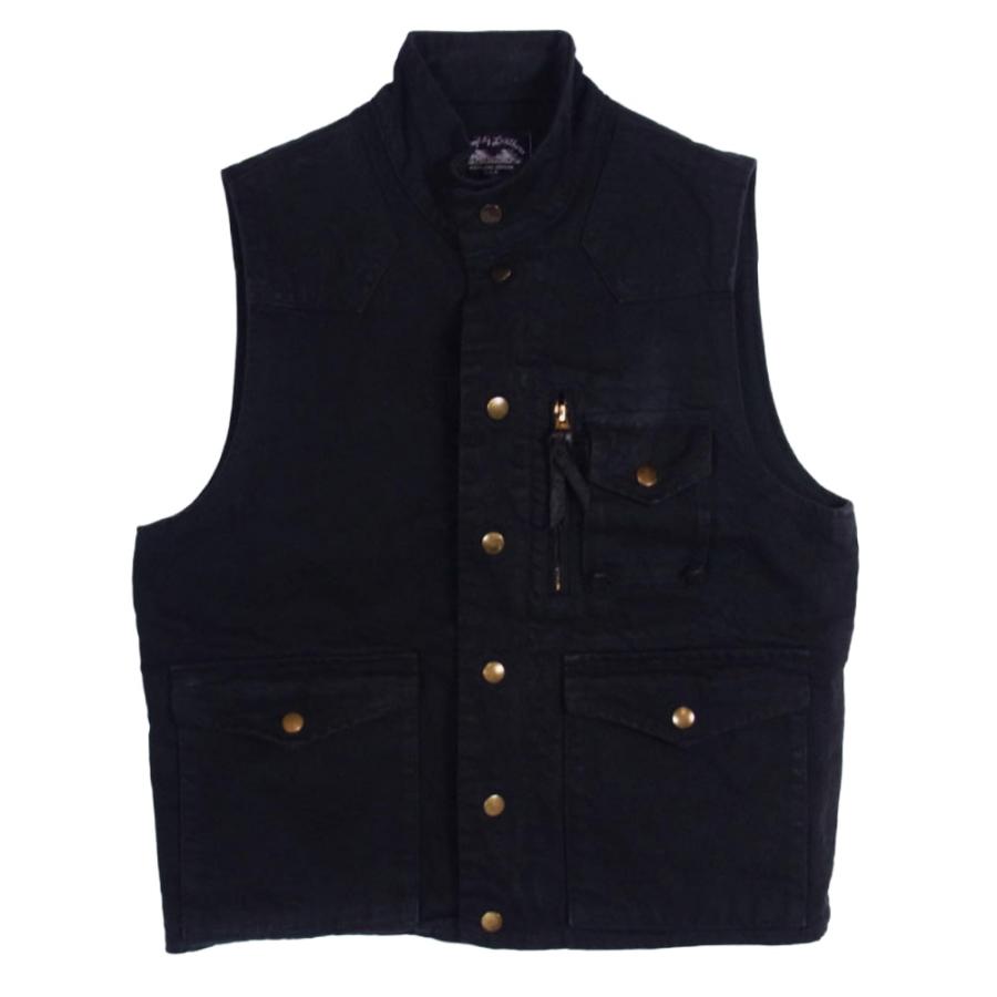 LANGLITZ LEATHERS ラングリッツレザーズ B.D Riding Vest 13oz
