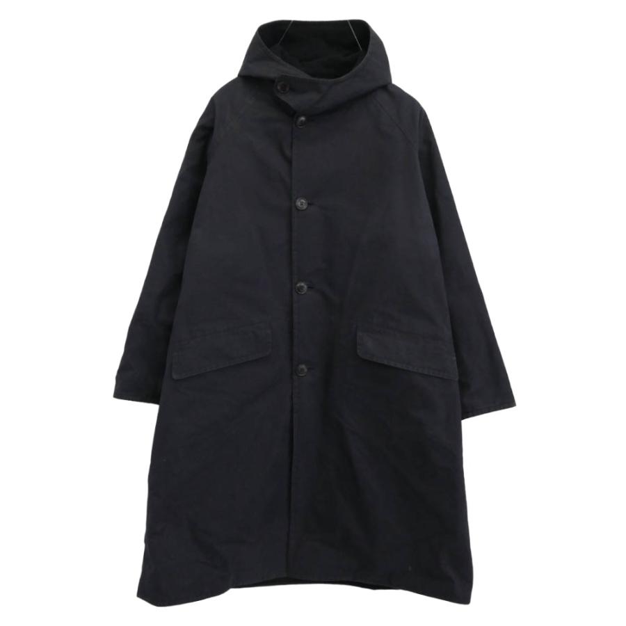 COMOLI コモリ 22AW W03-04012 コットン ベンタイル フーデット コート