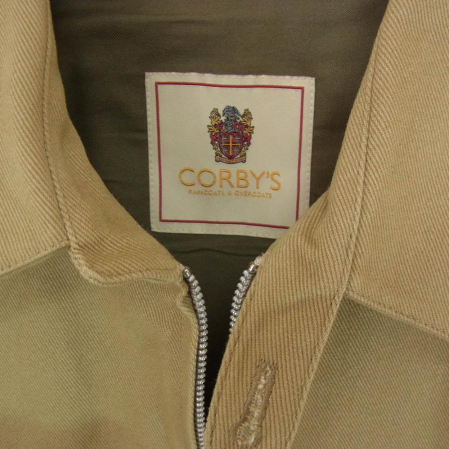 コービーズ Corby's HARRINGTON JACKET ハリントン ジャケット ブラウン系 サイズ表記無【中古】 コービーズ Corby's HARRINGTON JACKET ハリントン ジャケット
