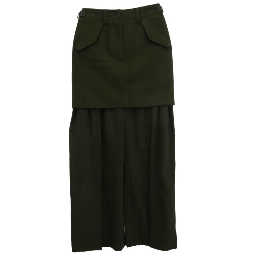 sacai（サカイ） 21AW 21-05784 Suiting Skirt ウール スーチング