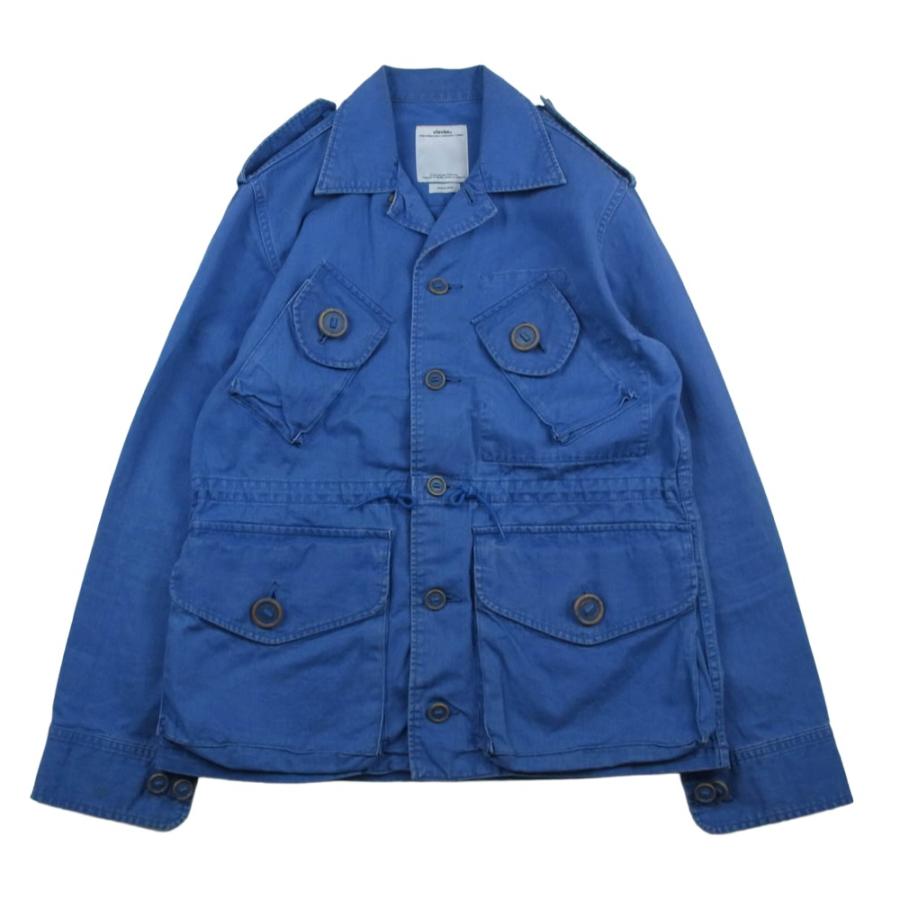 VISVIM ビズビム 14SS 0114105013035 Caf Combat Jacket コンバット ジャケット インディゴブルー系 2【中古】 VISVIM ビズビム 14SS 0114105013035 Caf Combat Jacket コンバット