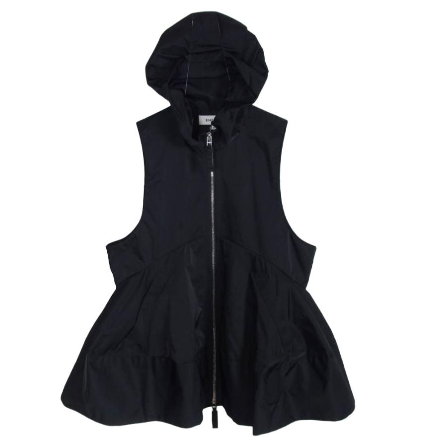 ENFOLD（エンフォルド） 25SS 300IS130-1301 HOOD VEST フード ベスト