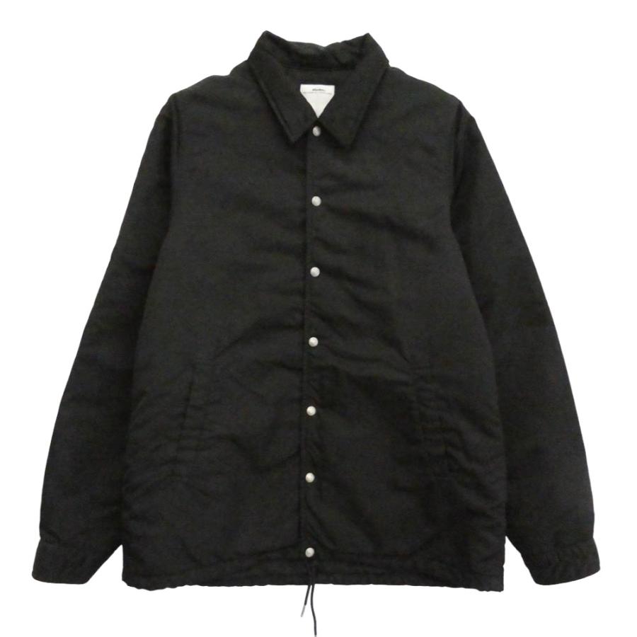VISVIM ビズビム 18AW 0118205013029 COACH JKT BLACK 泥染 コーチ ジャケット アーミーナイロンツイル 天然染料加工　ブラック 1 ブラック系 1【中古】 VISVIM ビズビム 18AW 0118205013029 COACH JKT BLACK 泥染 コーチ