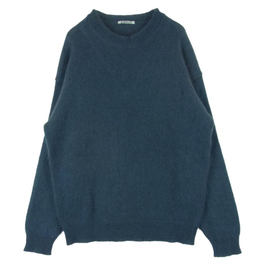 AURALEE オーラリー 19AW A9AP01KM SUPER KID MOHAIR KINT PO ウール
