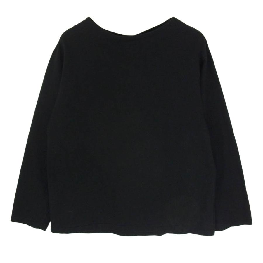 COMOLI コモリ 25AW C03-05016 コットン ボートネック 長袖 Tシャツ