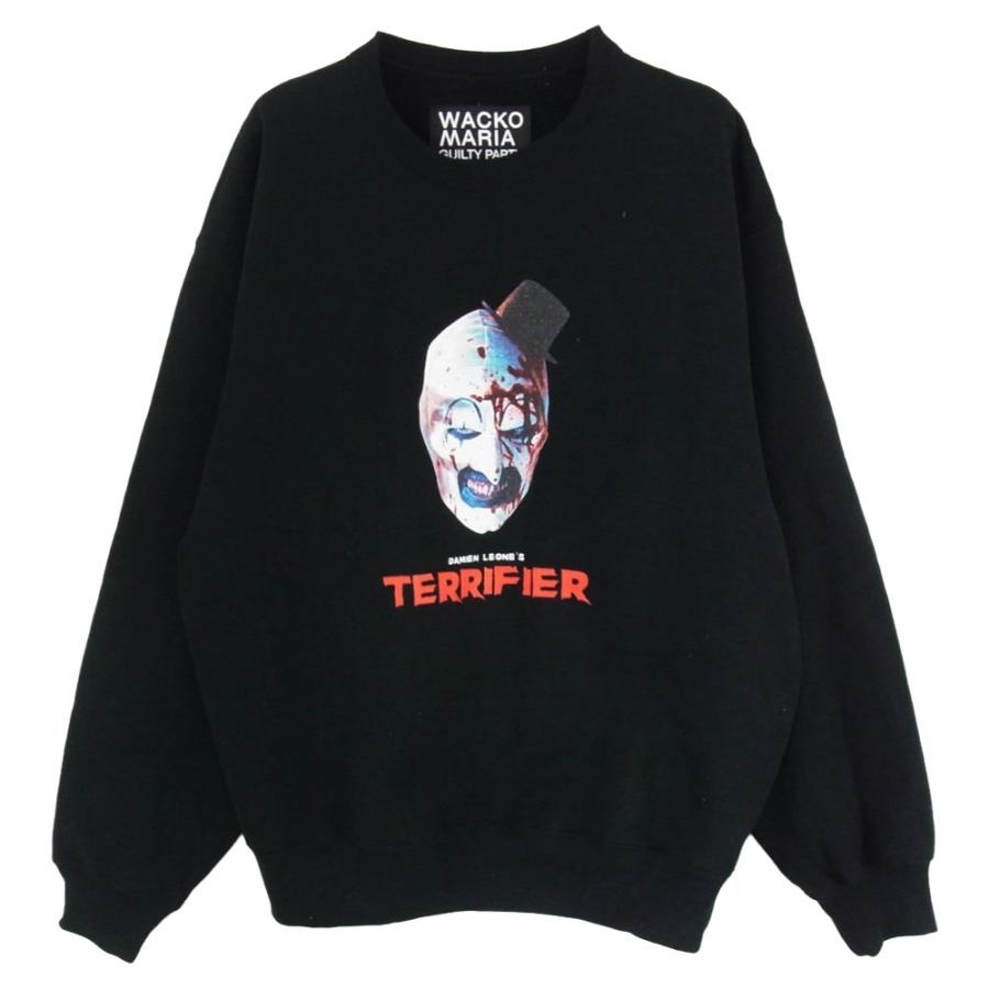 WACKOMARIA Lブラック 長袖TシャツTERRIFIERコラボ WACKO MARIA（ワコマリア） Terrifier Heavy Weight テリファー ヘビー