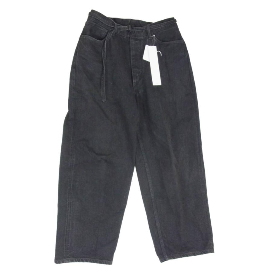 blurhms ブラームス 25SS BHS25S003 12.9oz Denim Narrow Belted Pants