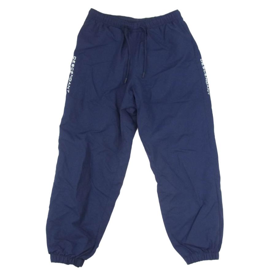 DESCENDANT ディセンダント WHARF TROUSERS ロゴプリント ワーフ