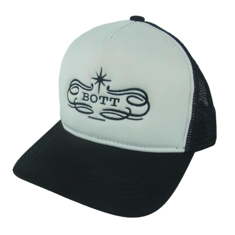 BOTT ボット 253BoTT70 Luxe Logo Mesh back 5 Panel Cap ロゴ 