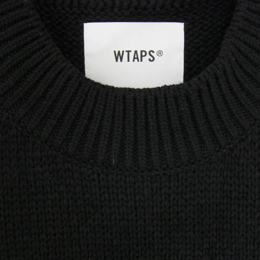 トップス WTAPS 24AW DUANE SWEATER 242MADT-KNM01 WTAPS ダブルタップス 24AW 242MADT-KNM01 DUANE SWEATER POLY