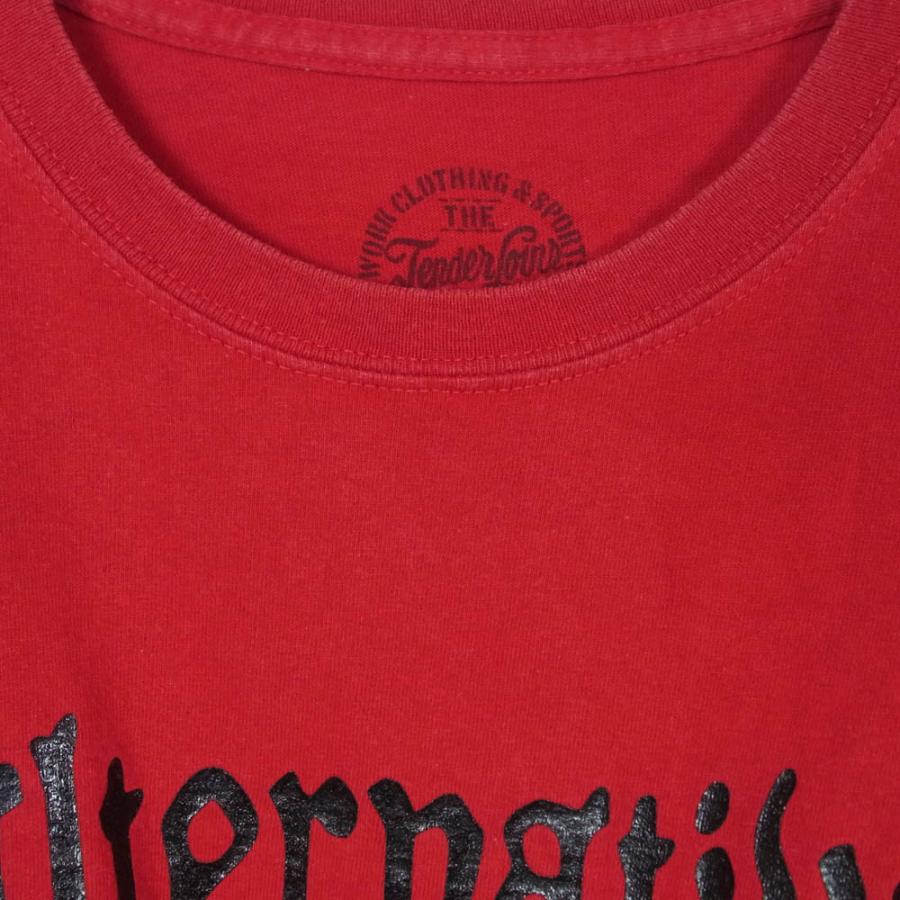 TENDERLOIN（テンダーロイン） T-TEE ALTERNATIVE 半袖 Tシャツ レッド 