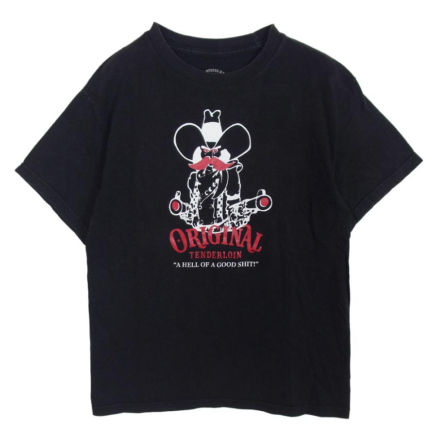 TENDERLOIN（テンダーロイン） T-TEE a hell of a good shit プリント