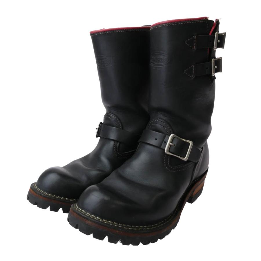 ☆美品WescoBossカスタム エンジニア US10 E WESCO ウエスコ Custom Boss Engineer Boots buckle カスタム ボス