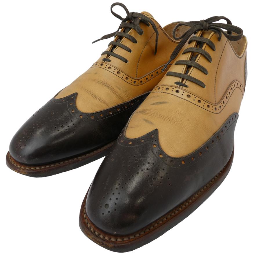 【SCOTCH GRAIN】 スコッチグレイン ウイングチップレザーシューズ スコッチグレイン（SCOTCH GRAIN） RN-1410 ウイングチップ バイカラー