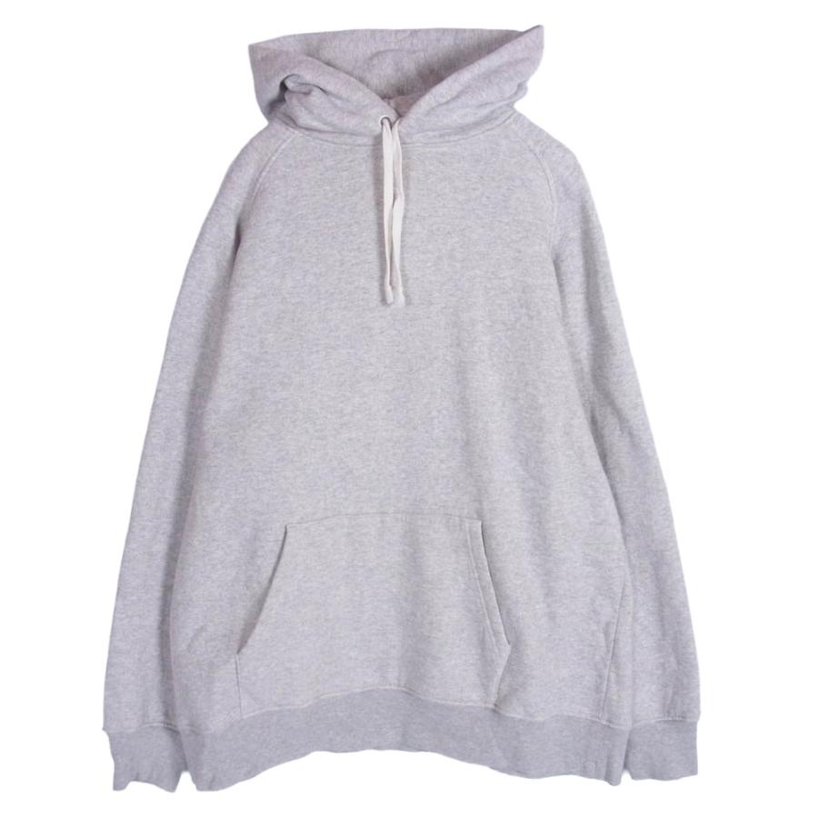 COMOLI コモリ フーディ U03-05002 メンズ グレー [美品] 【中古】 【アパレル・小物】 COMOLI コモリ 21AW U03-05002 コットン吊裏毛パーカー グレー系 4
