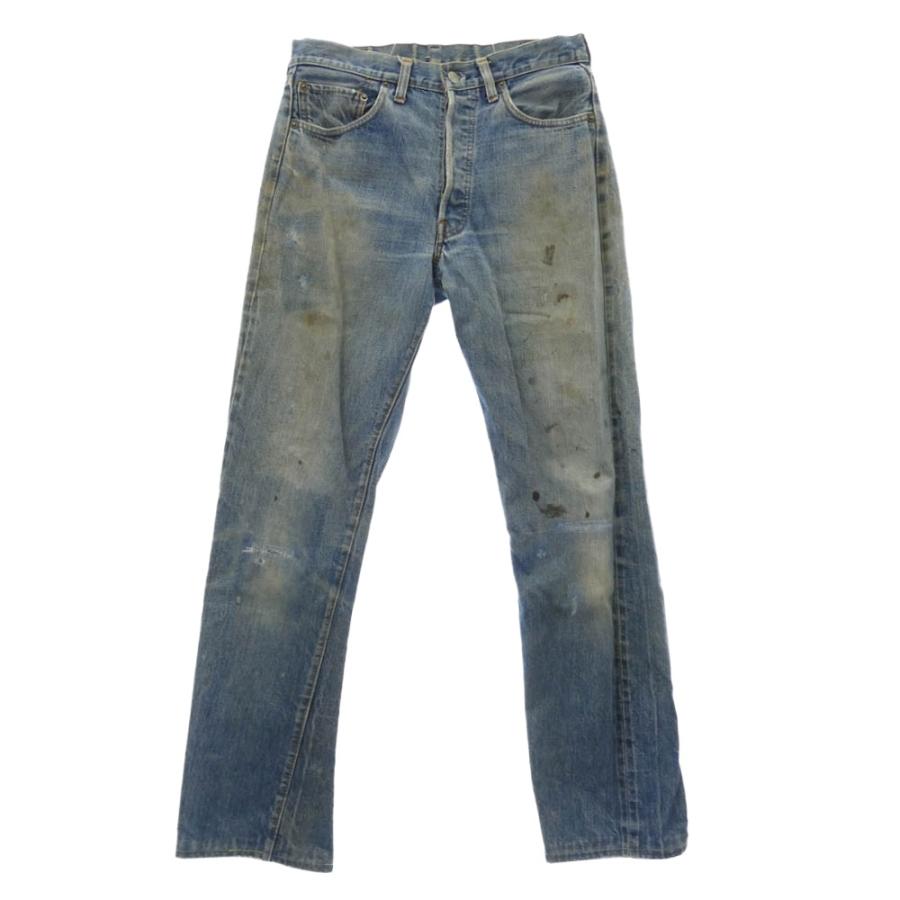 Levi's（リーバイス） 501 66前期 small e ボタン裏刻印6 平行ステッチ