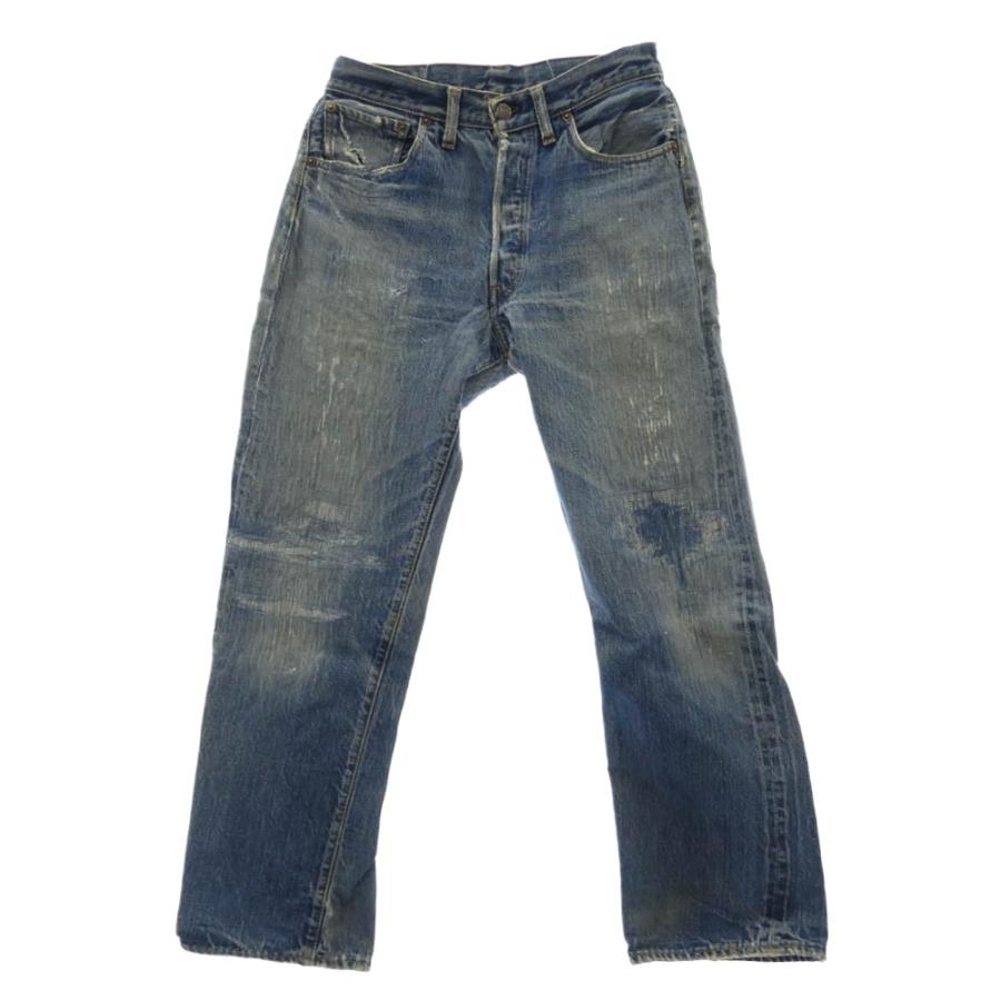 イ*ダ様 スペシャル　LEVIS 501 66前期　BIGＥ　裏ボタン6赤耳　W Levi's（リーバイス） 501 66前期 BIG E ボタン裏刻印6 平行ステッチ