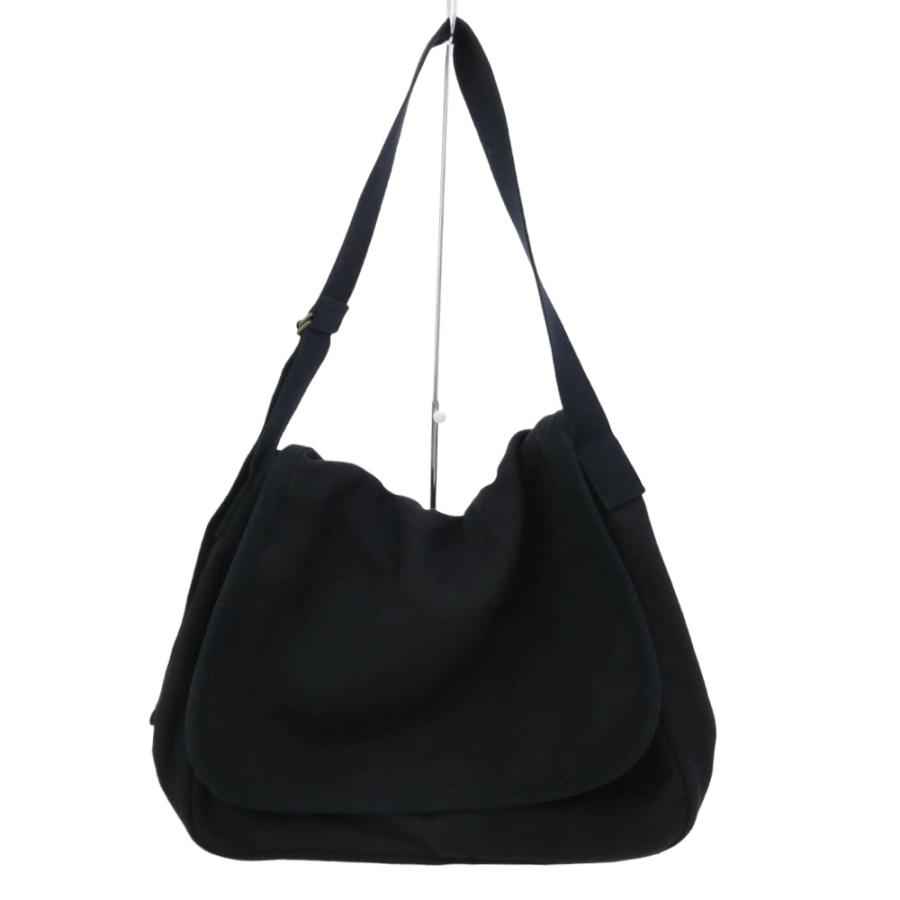 24AW COMOLI ヘンプダックショルダーバッグ　ブラック　新品未使用 COMOLI コモリ 24AW A03-07001 HEMP DUCK SHOULDER BAG ヘンプダック