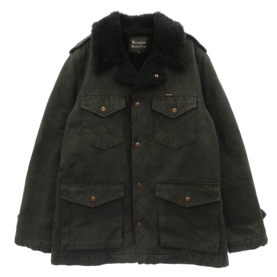 Wrangler ラングラー W9561 WRANGE COAT ボア ランチ コート グレー系 L【中古】 Wrangler（ラングラー） W9561 WRANGE COAT ボア ランチ コート グレー