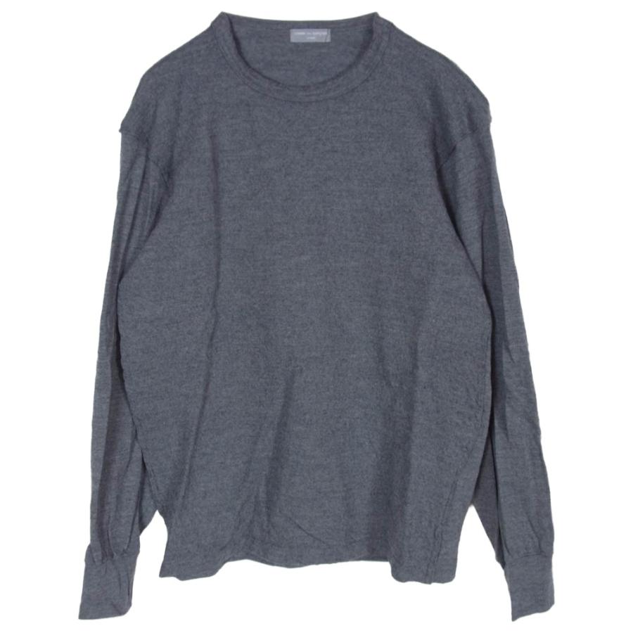 COMME des GARÇONS HOMME 長袖Tシャツ 田中オム 縮絨加工 COMME des GARCONS HOMME コムデギャルソンオム 02AW HG-T029 田中オム
