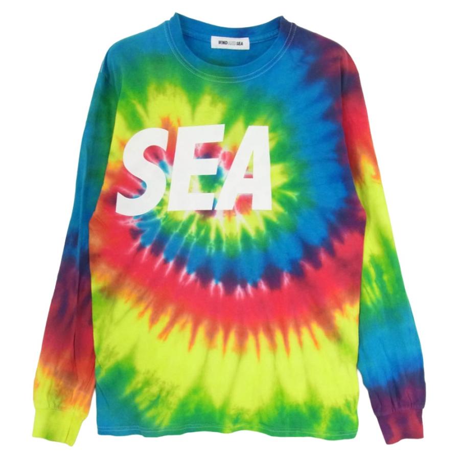 WIND AND SEA ウィンダンシー LONG SLEEVE CUT-SEWN TIEDYE タイダイ