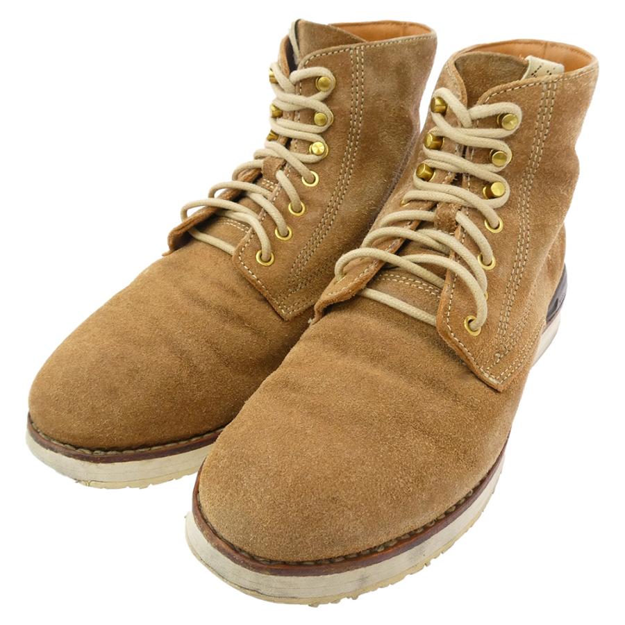 VISVIM ビズビム VIRGIL BOOTS FOLK レースアップ ブーツ ブラウン系