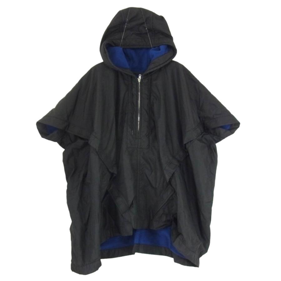 COMME des GARCONS 09AW コムコム ショート ジップポンチョ COMME des GARCONS コムデギャルソン W19902 SHIRT シャツ 捻れ ハーフ